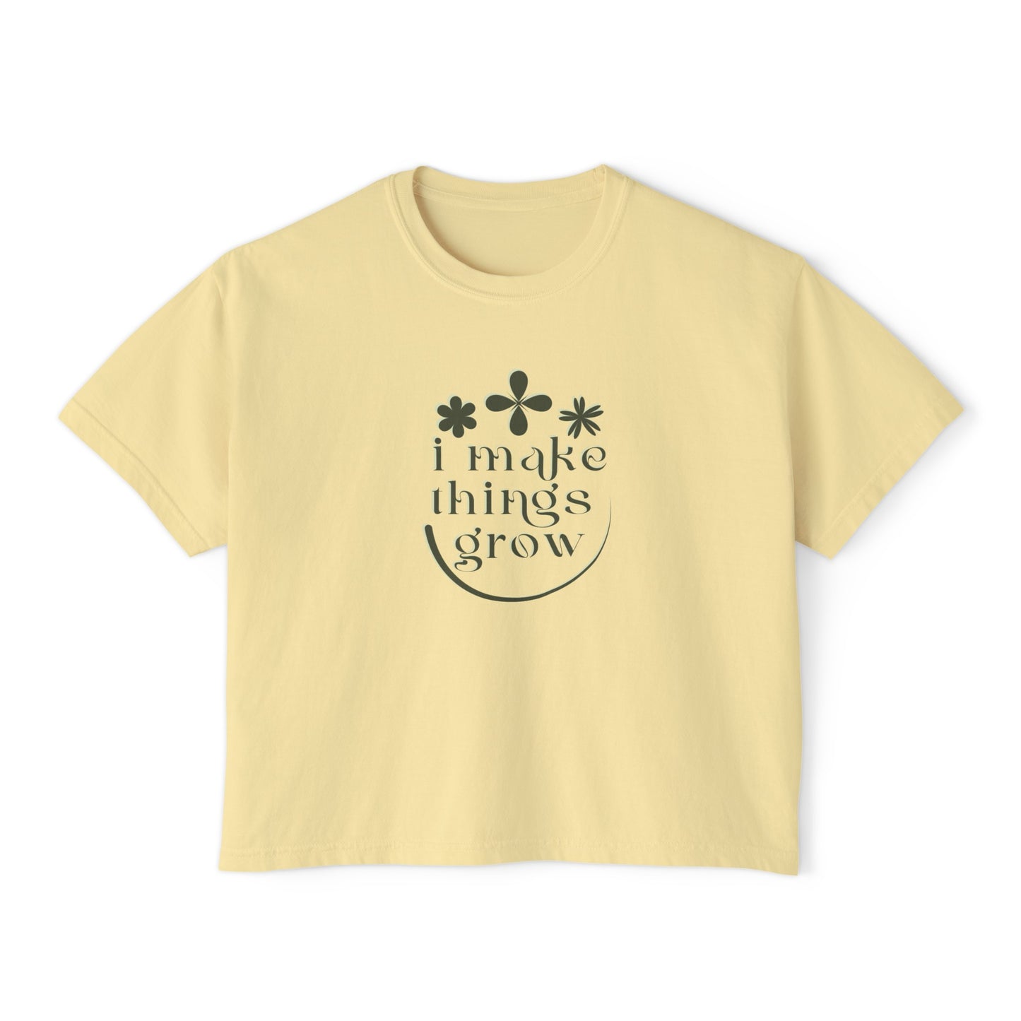 Make It Grow Women's Boxy Tee